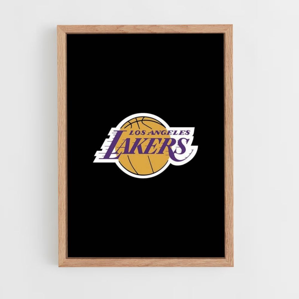 Lakers oscuros Póster