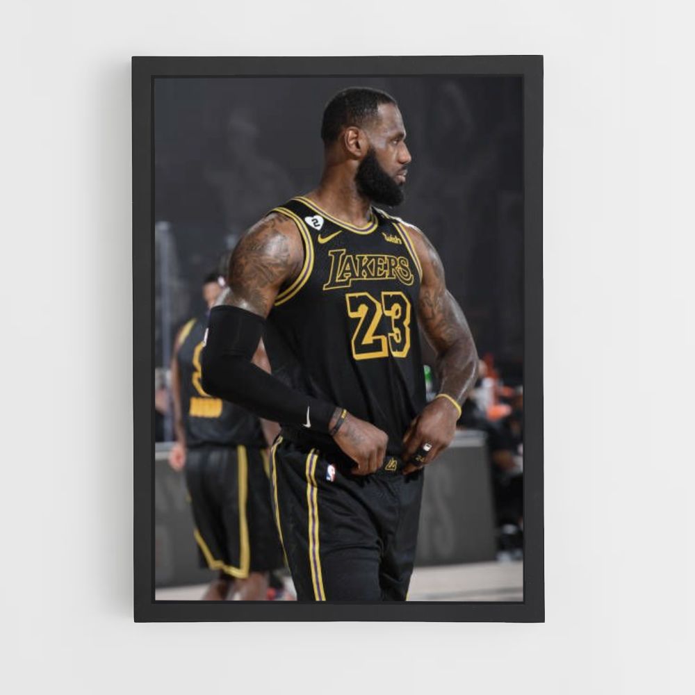 Póster Carisma de los Lakers