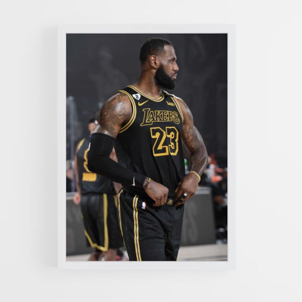 Póster Carisma de los Lakers