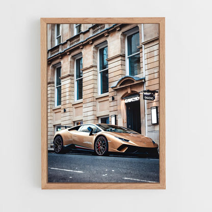 lamborghini-2 cadre Bois clair