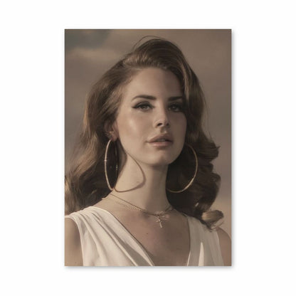 Póster Retrato de Lana Del Ray