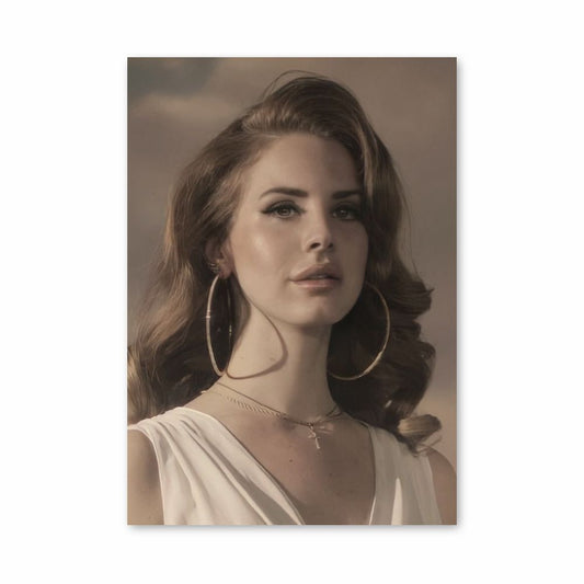 Póster Retrato de Lana Del Ray