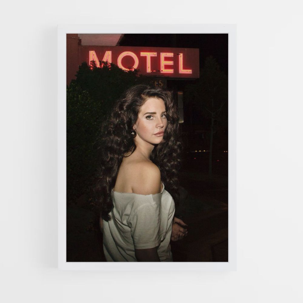 Póster Motel Lana Del Ray