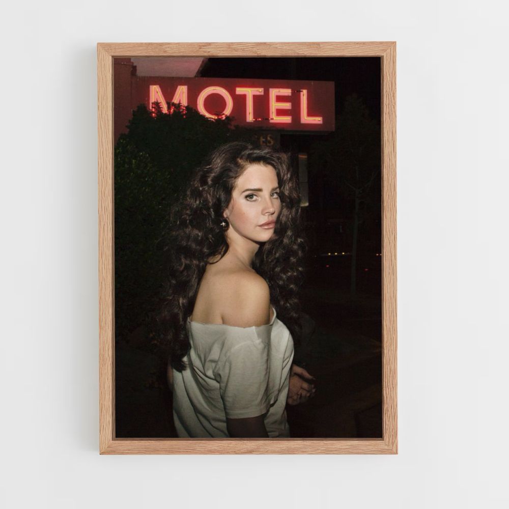 Póster Motel Lana Del Ray