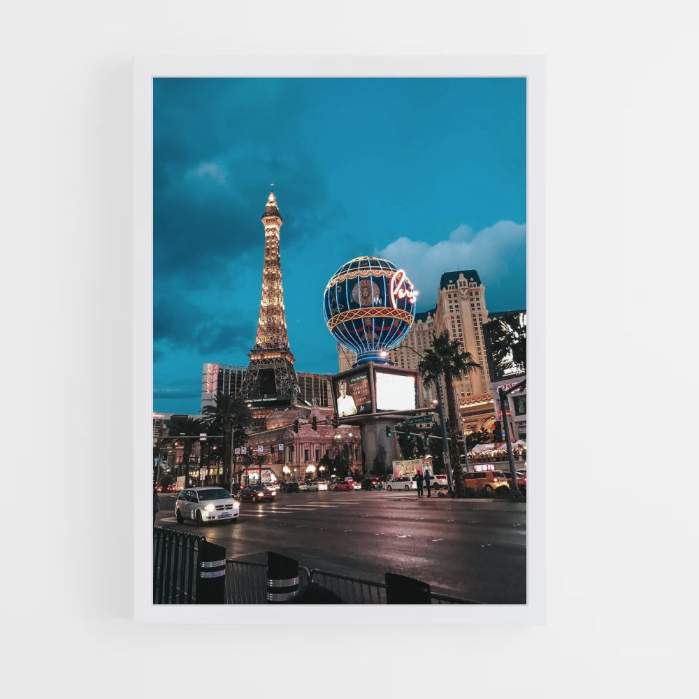 Póster Las Vegas de lujo