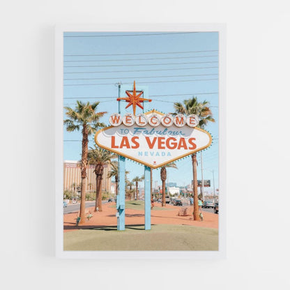 Cartel Bienvenido Las Vegas