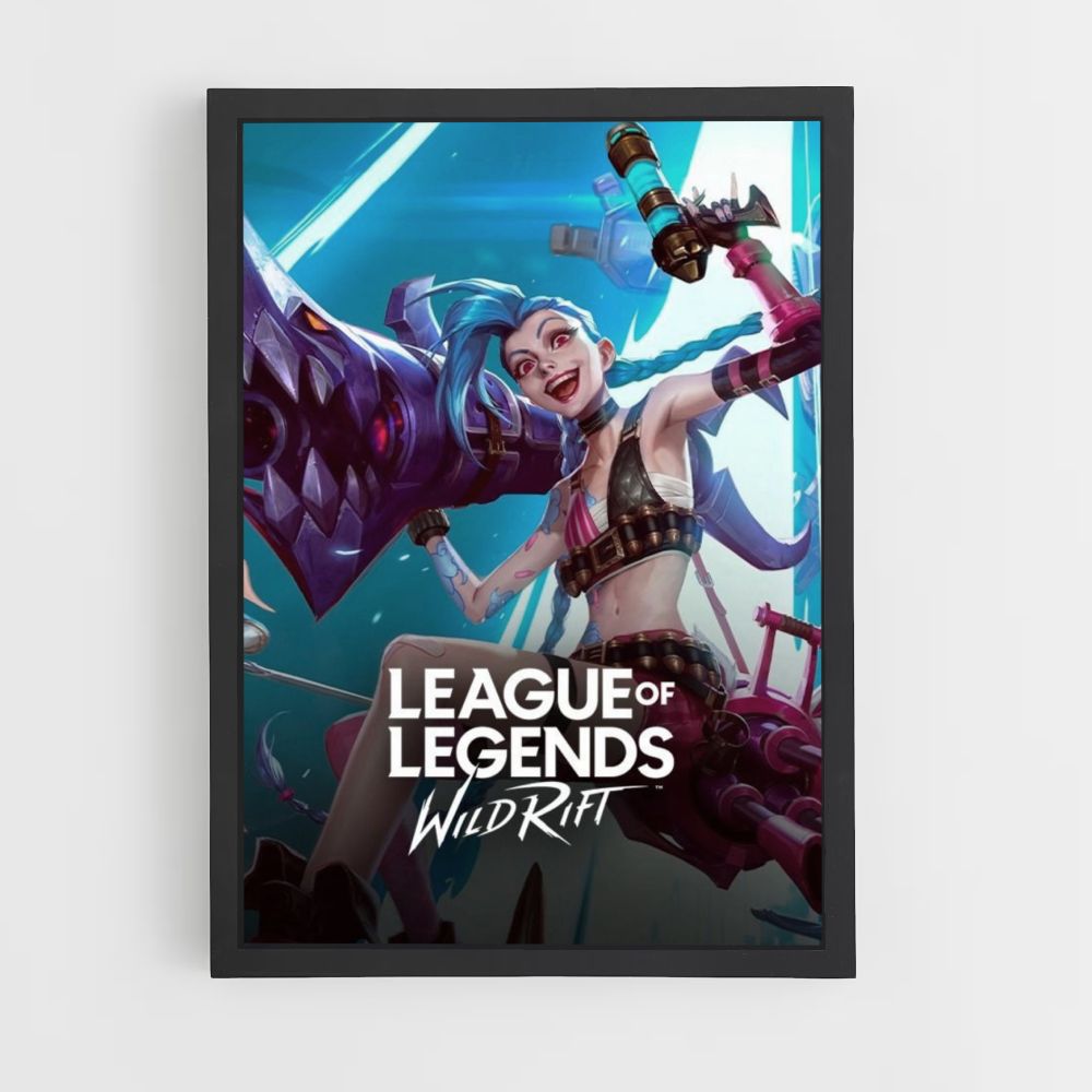 Póster Liga de Leyendas Wild Rift