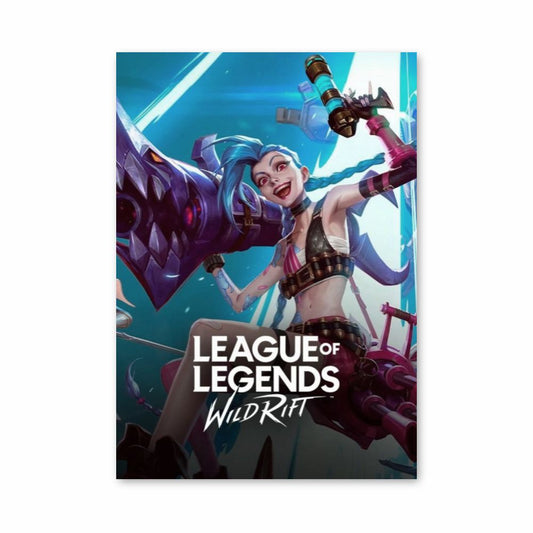 Póster Liga de Leyendas Wild Rift