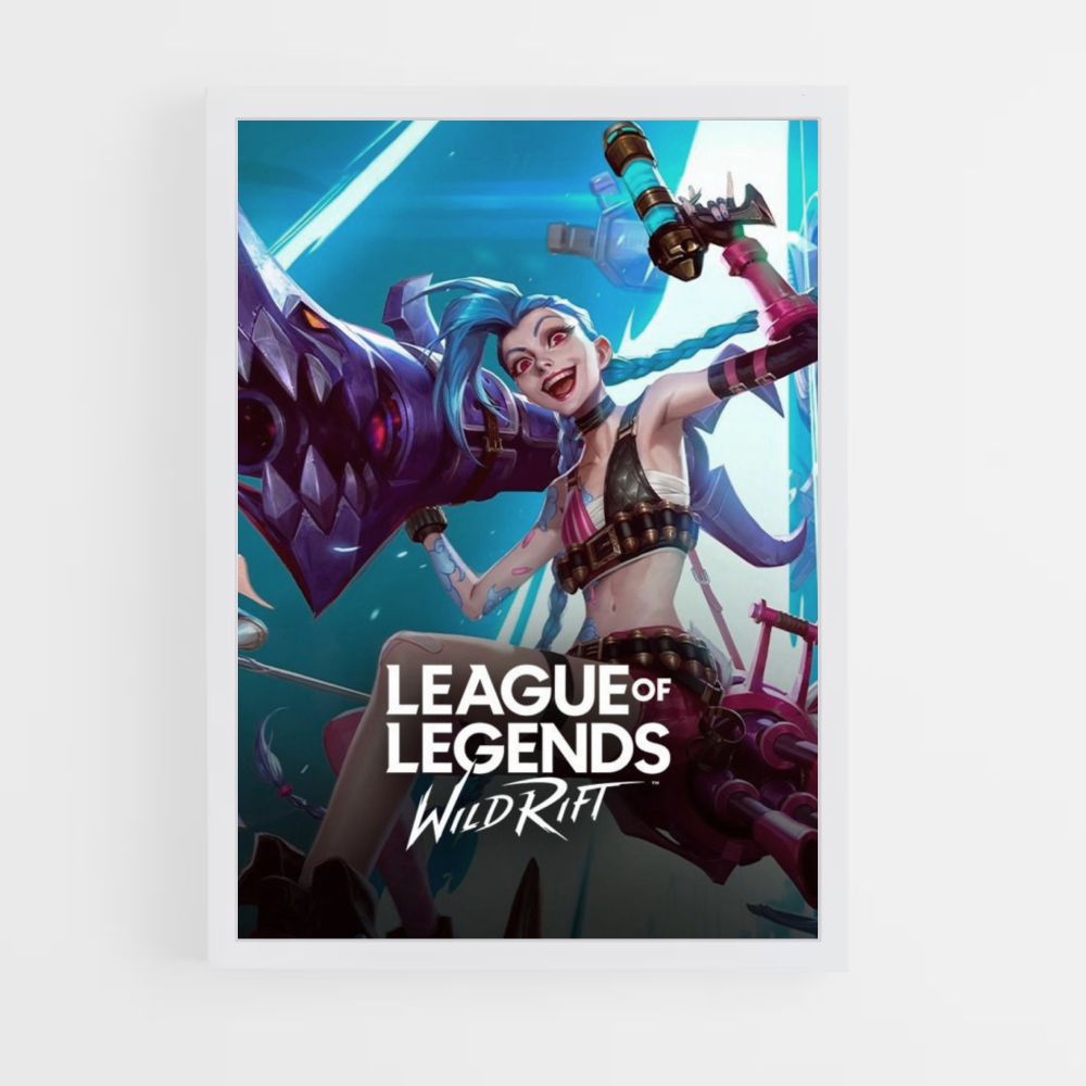 Póster Liga de Leyendas Wild Rift