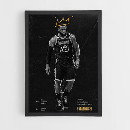 Lebron James Rey Póster