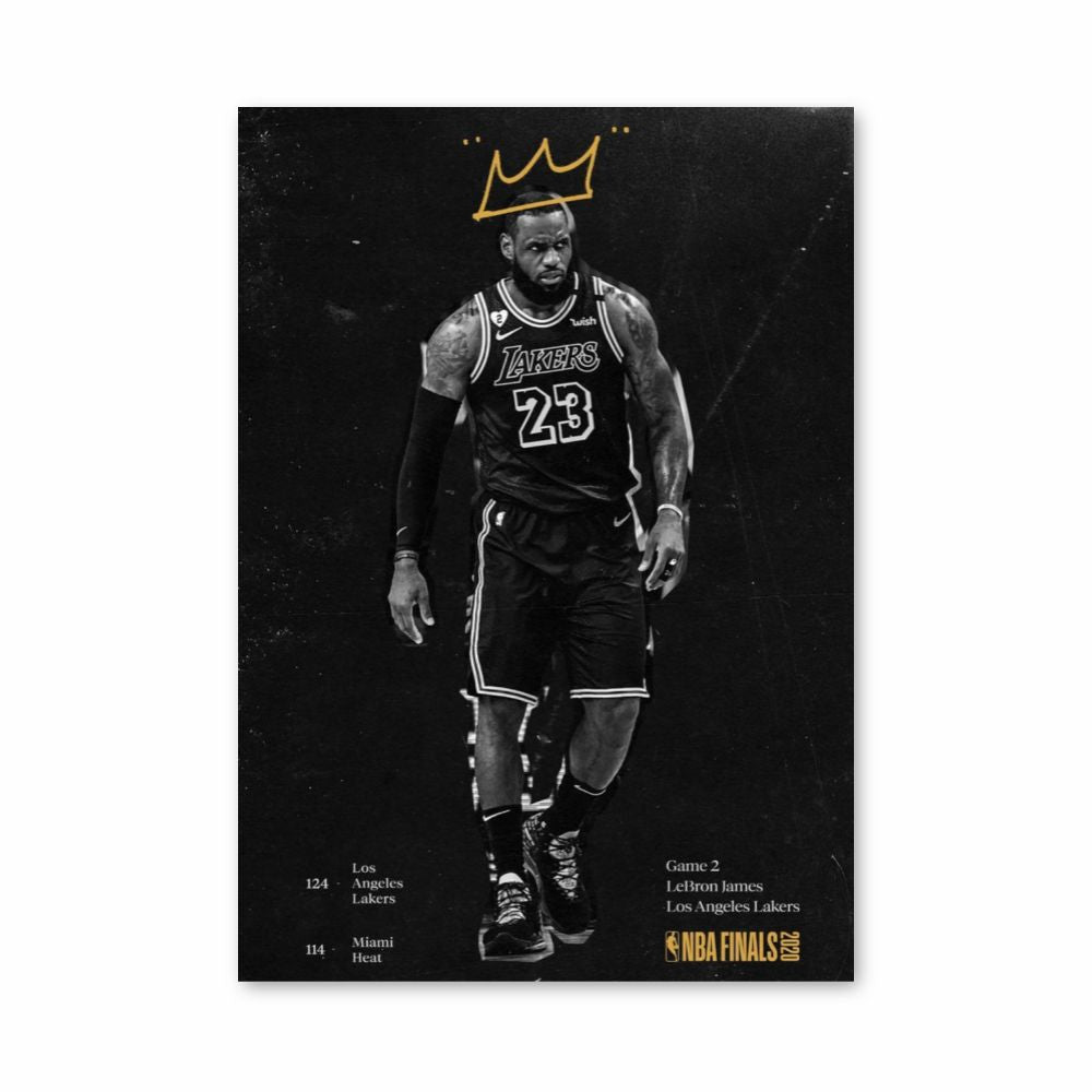 Lebron James Rey Póster