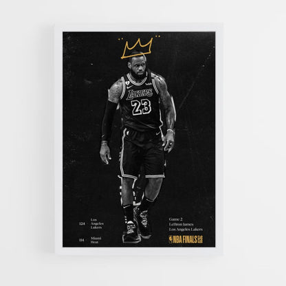 Lebron James Rey Póster