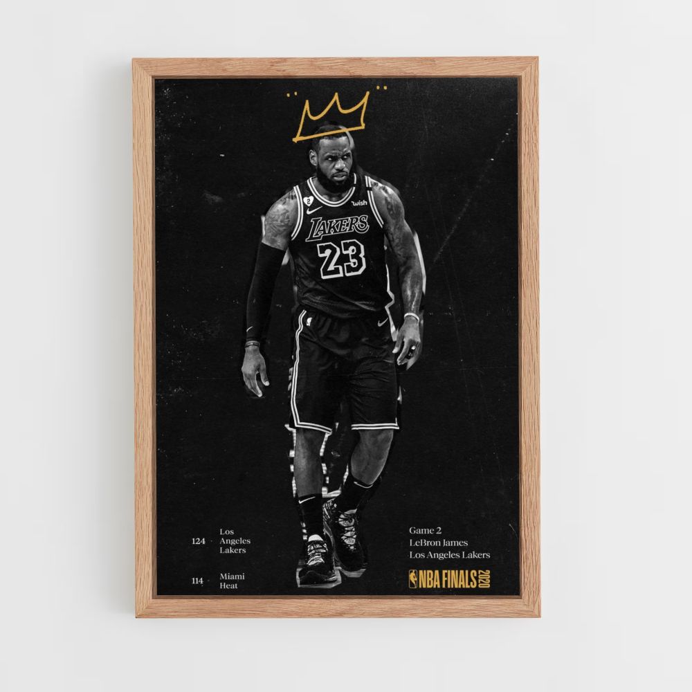 Lebron James Rey Póster