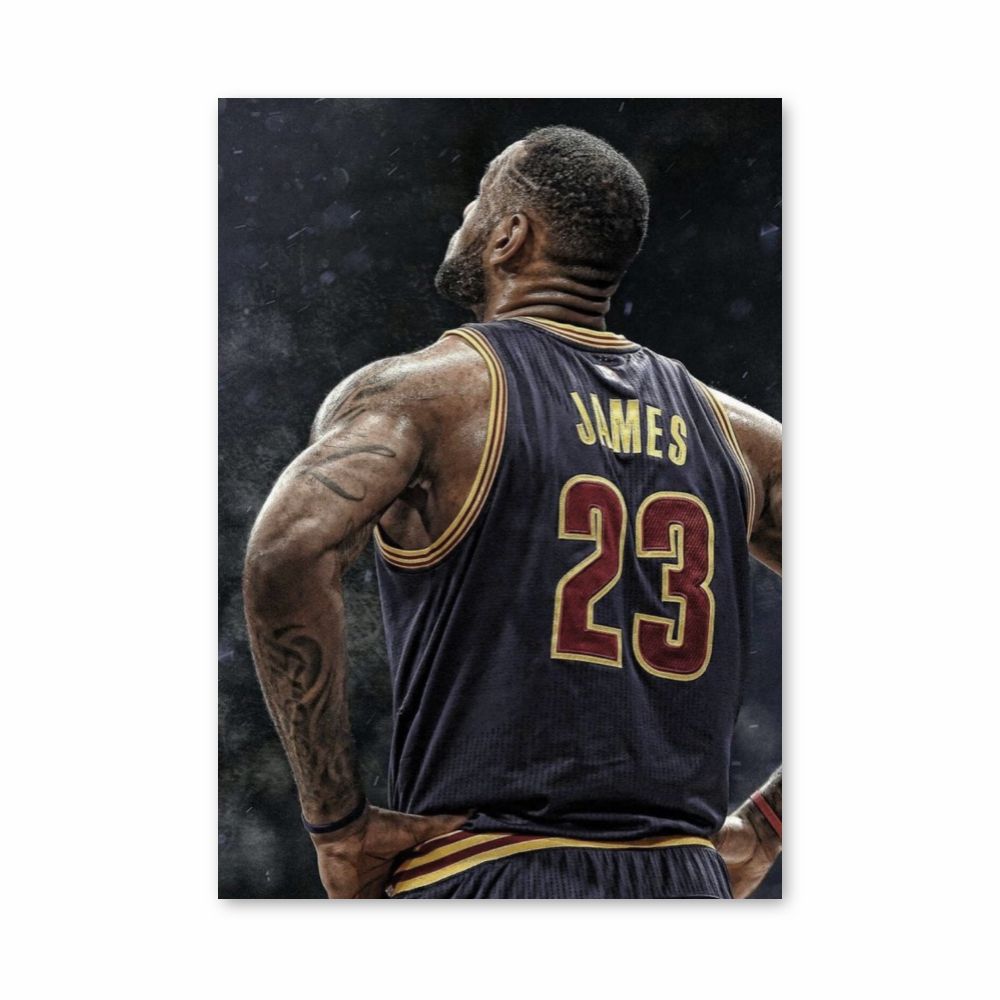 Póster Lebron James 23