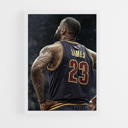 Póster Lebron James 23