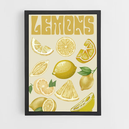 Limones Póster