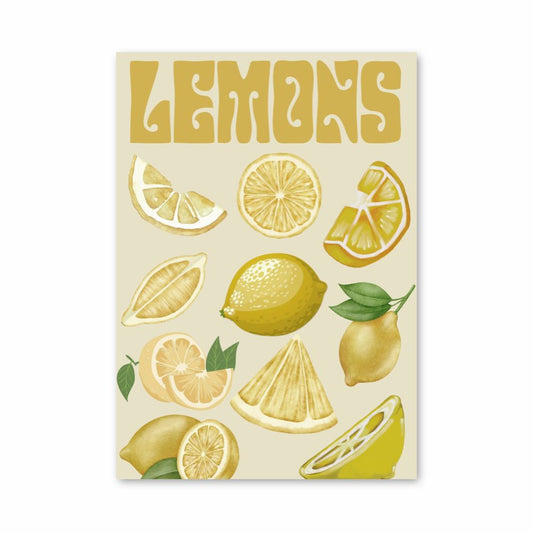 Limones Póster