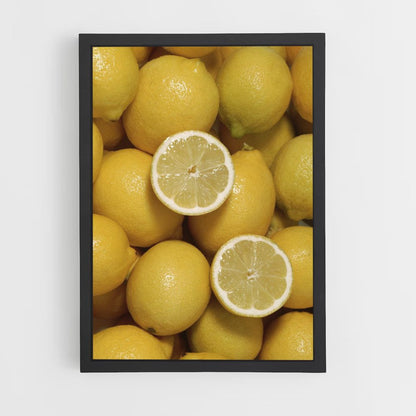 Póster Limones frescos