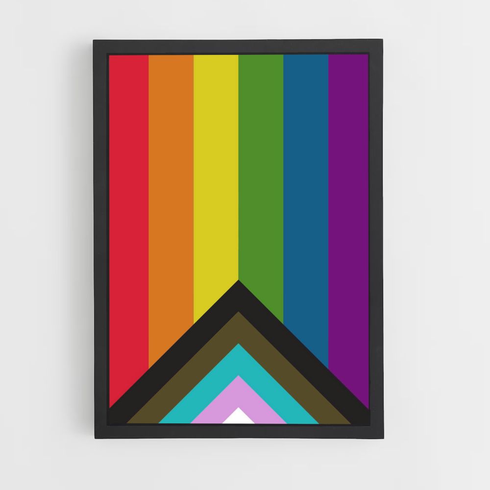 Bandera LGBTQIA Póster