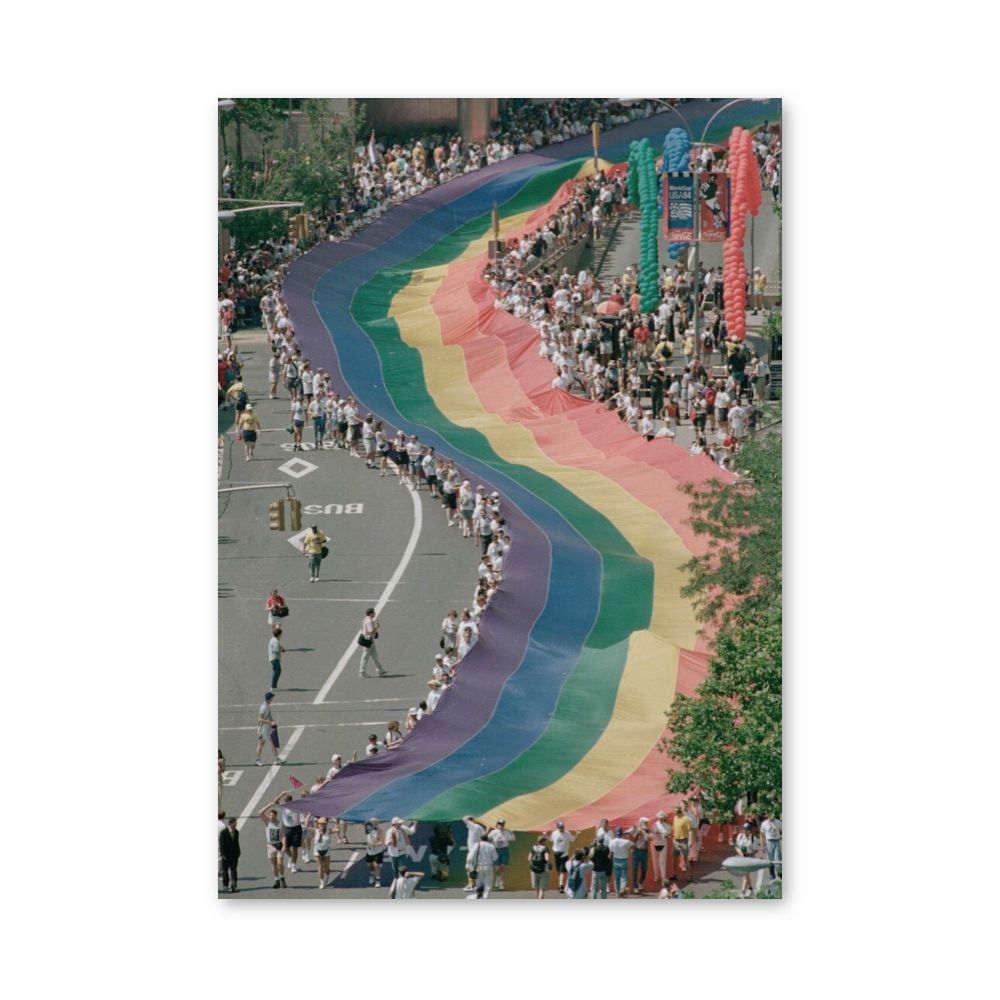 Bandera del arcoiris Póster