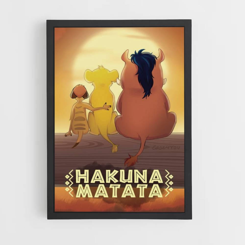 Póster Hakuna Matata