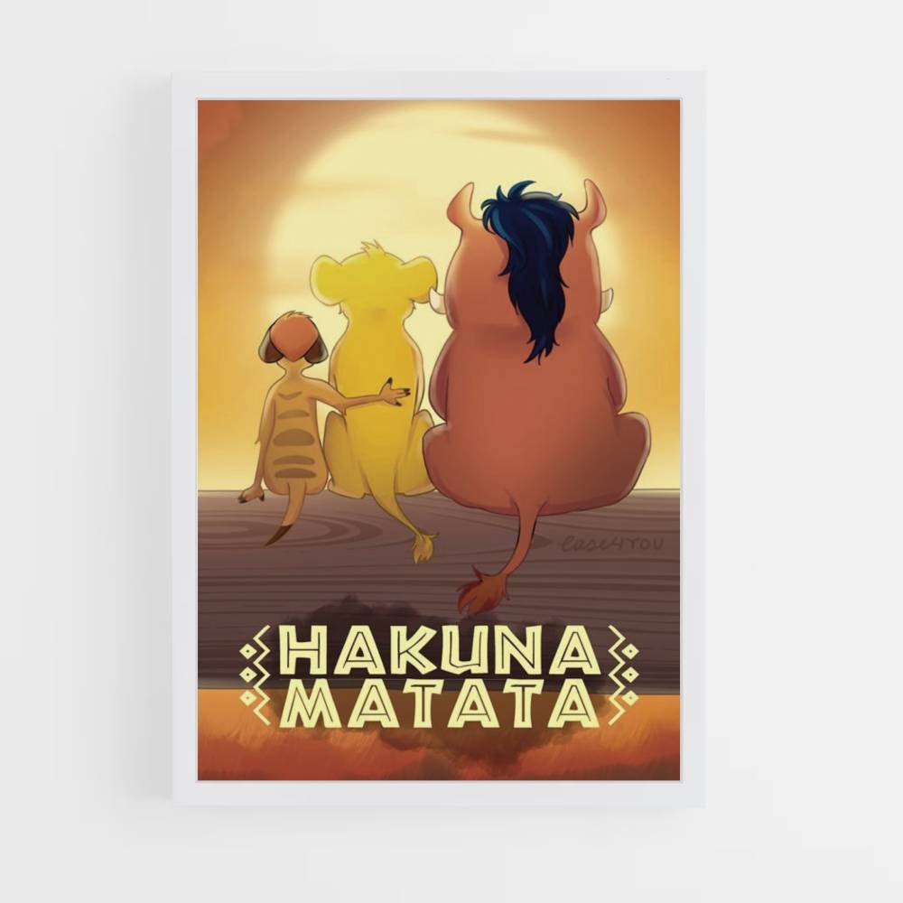 Póster Hakuna Matata