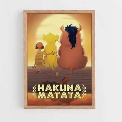 Póster Hakuna Matata