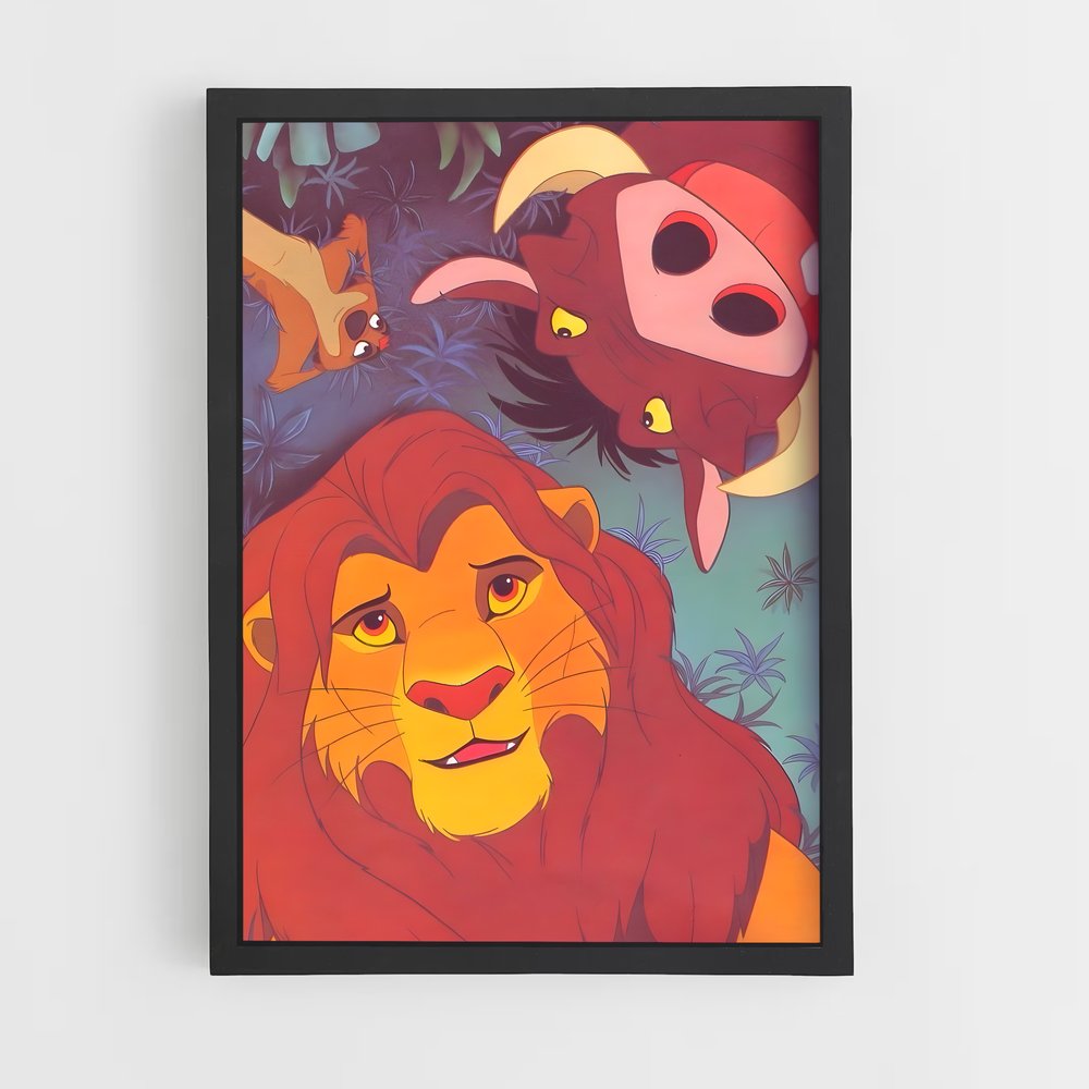 lion-king-9 cadre Noir