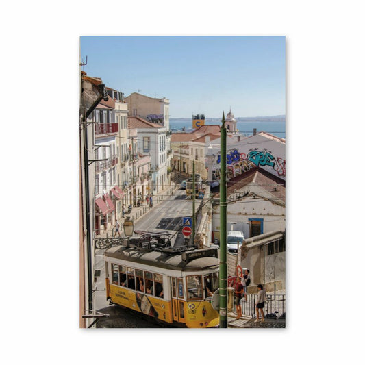 Póster Tranvía de Lisboa