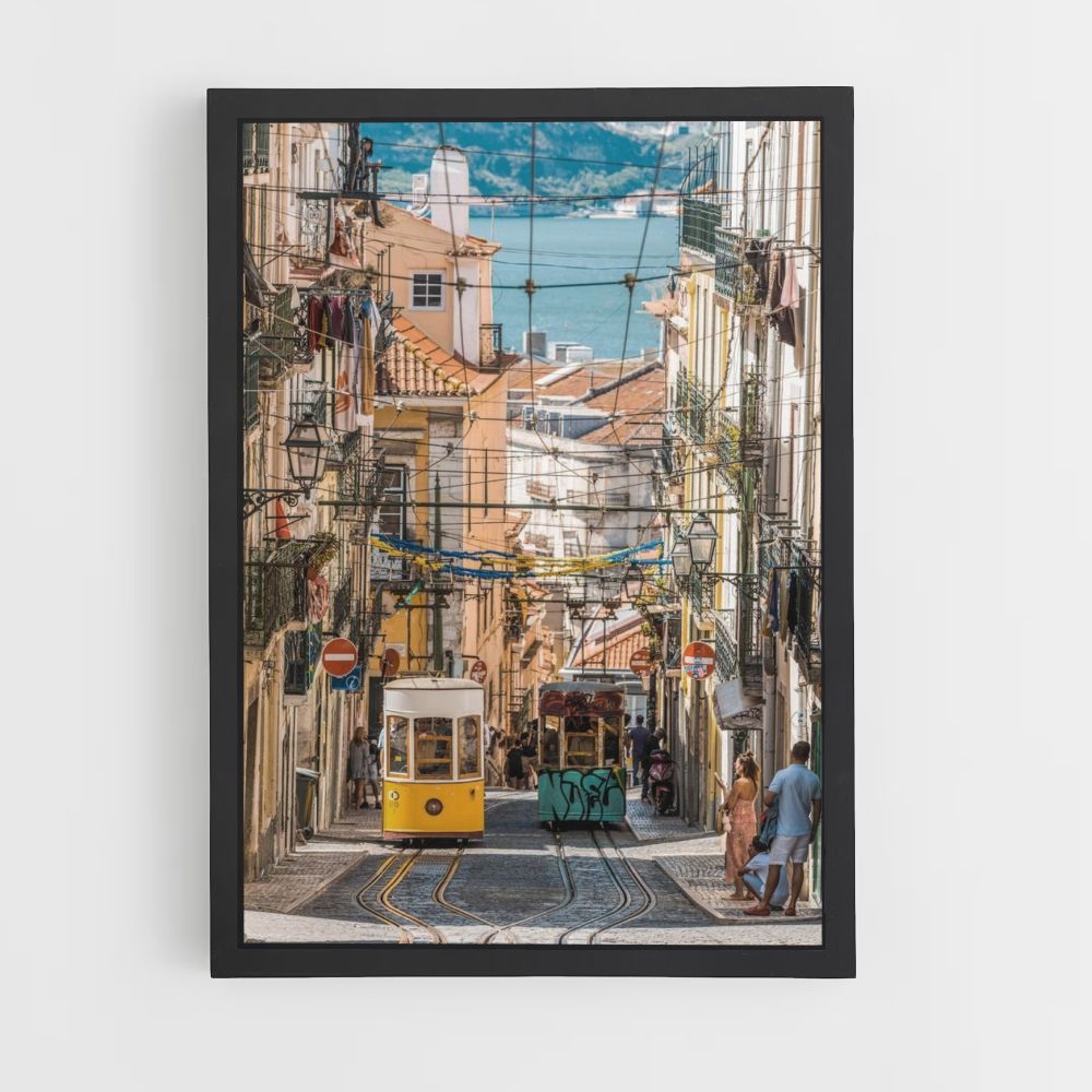 Póster Calle de Lisboa