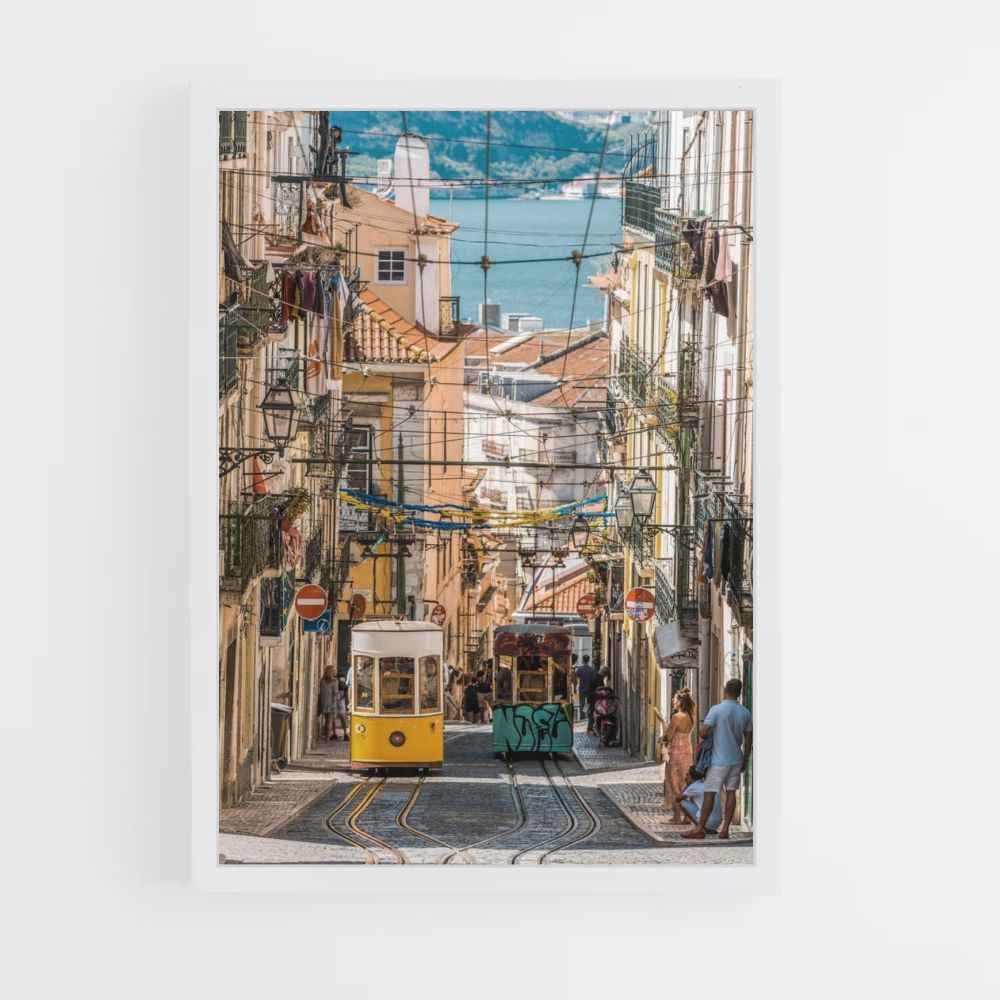 Póster Calle de Lisboa