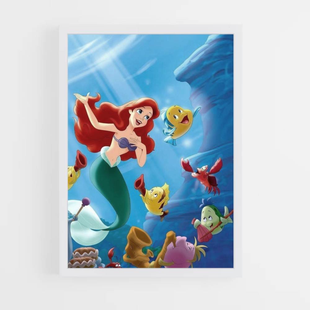 Póster Ariel bailando