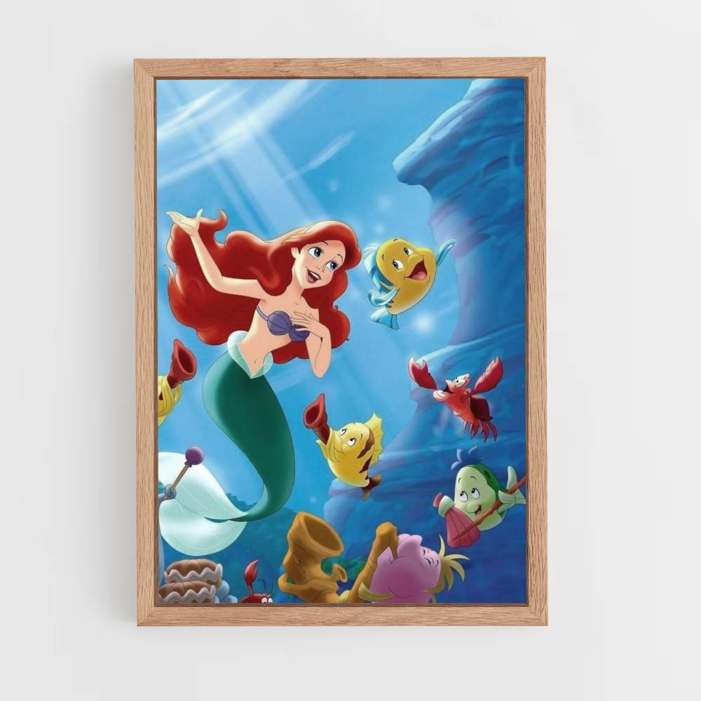 Póster Ariel bailando