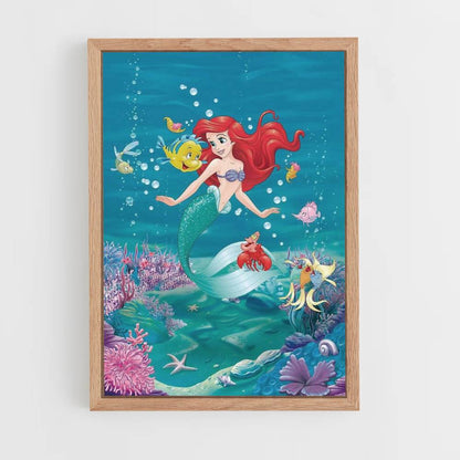 Cartel Dibujo Ariel Platija