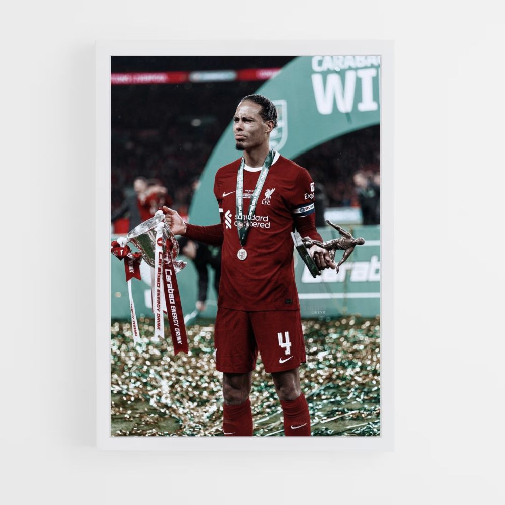 Póster Victoria del Liverpool FC