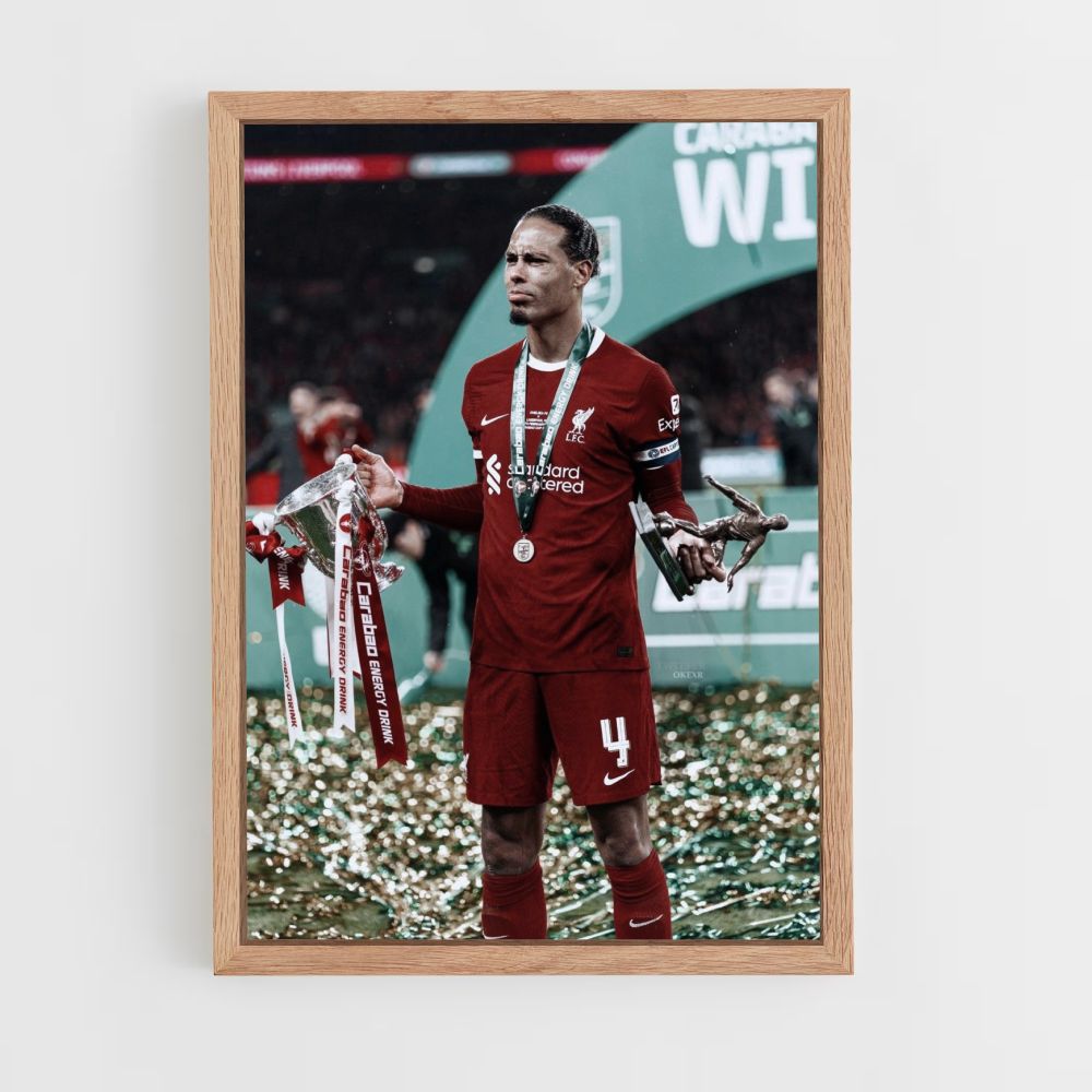 Póster Victoria del Liverpool FC