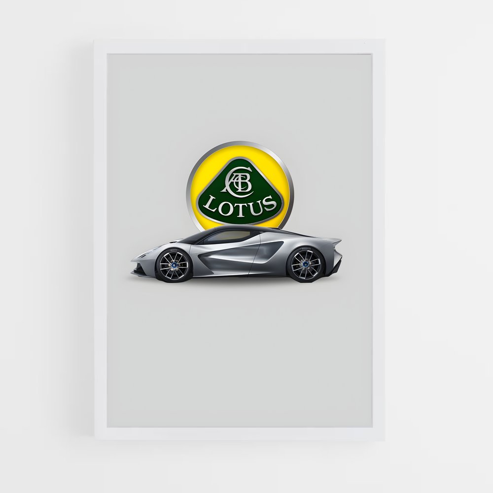 lotus-9 cadre Blanc