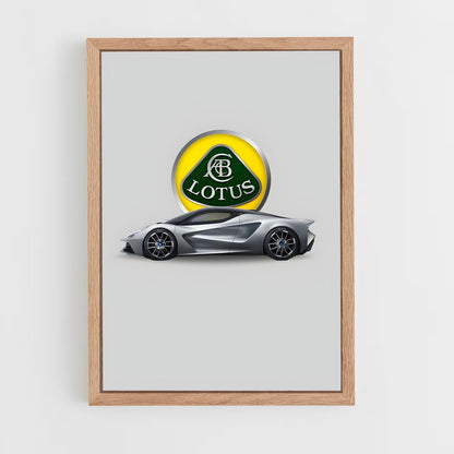 lotus-9 cadre Bois clair