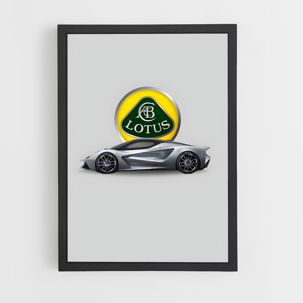lotus-9 cadre Noir
