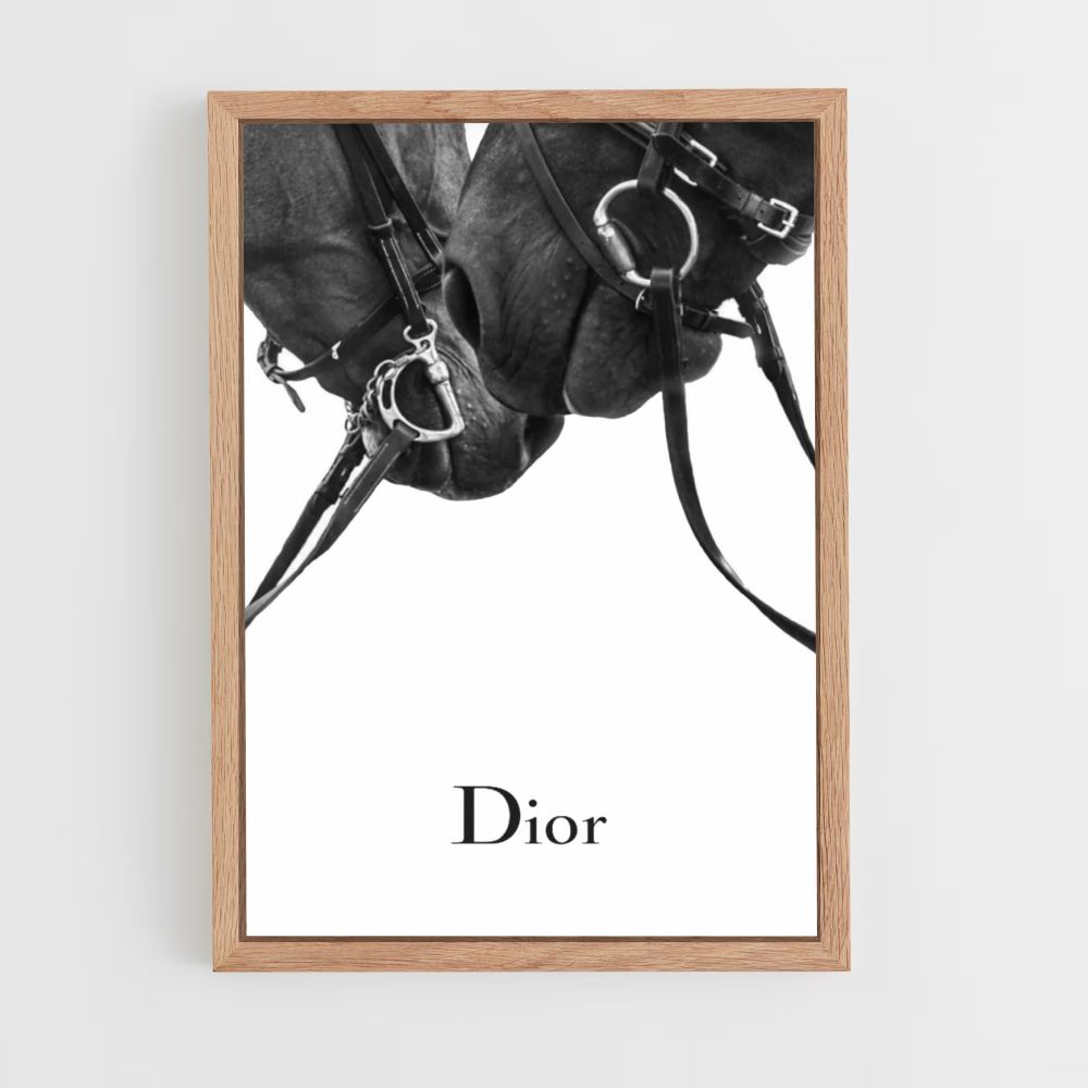 Póster Caballos Dior