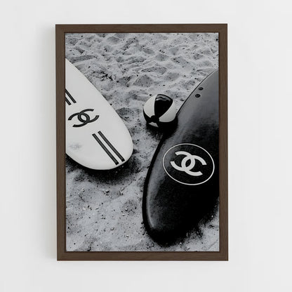 luxury-15 cadre Bois foncé