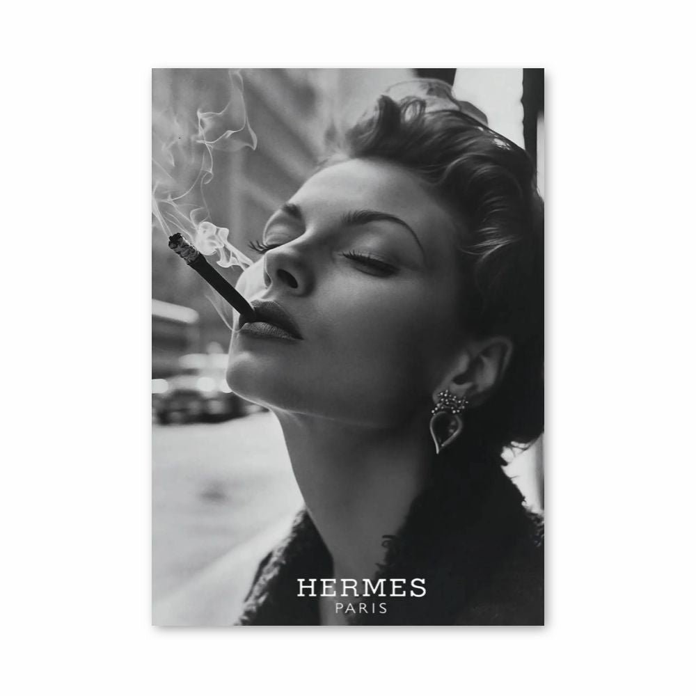 Cartel Hermès Cigarrillo