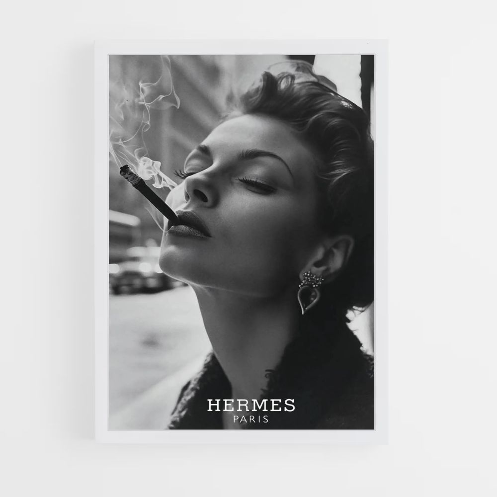 Cartel Hermès Cigarrillo