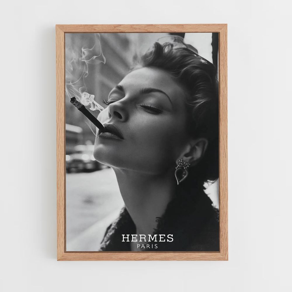 Cartel Hermès Cigarrillo