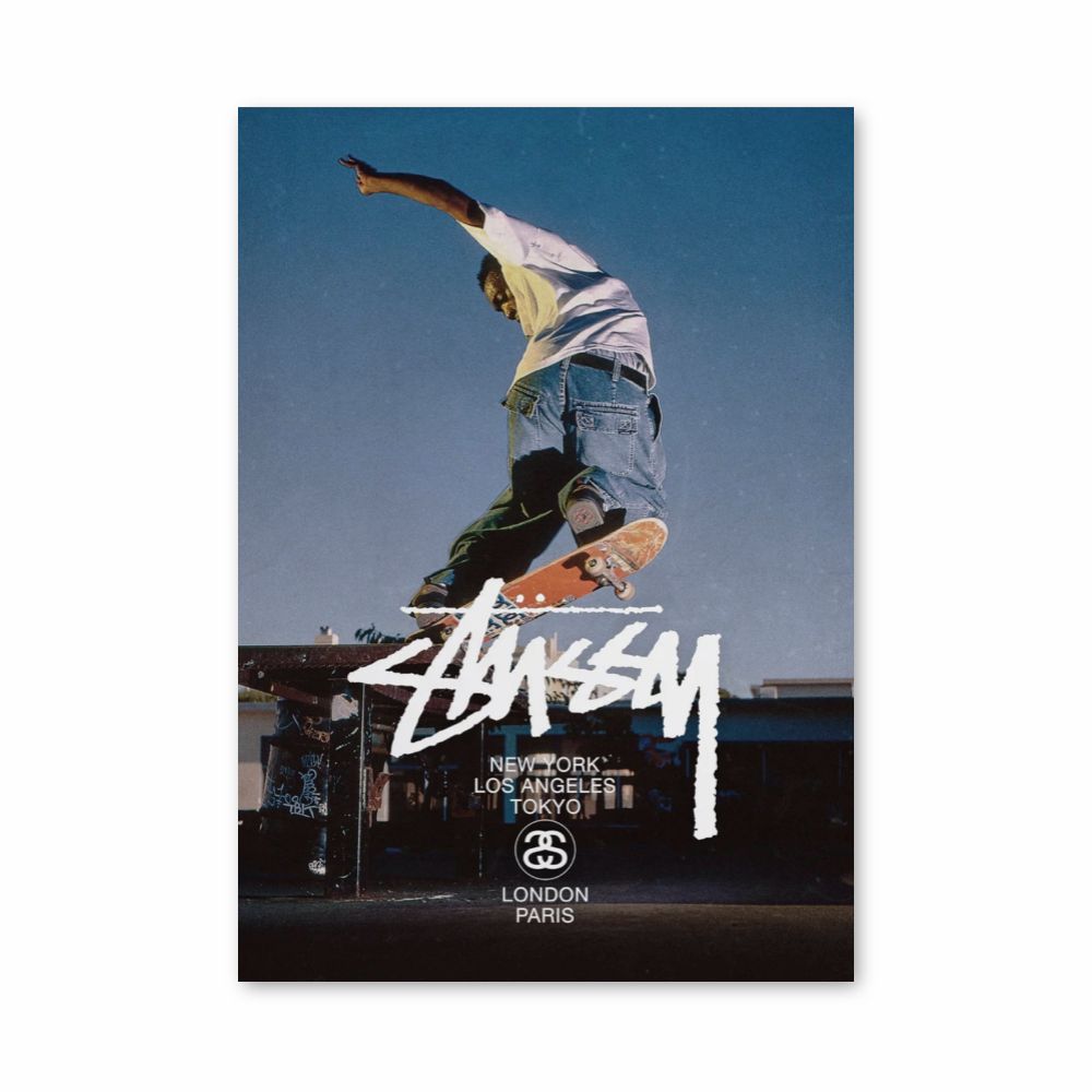 Patín Stussy Póster