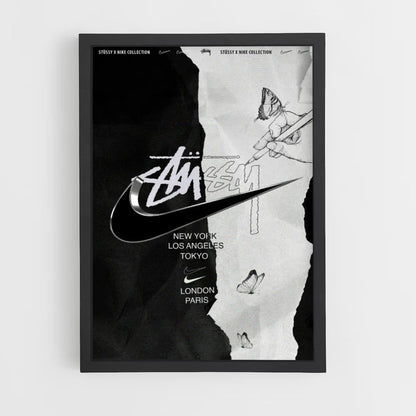 Nike x Stussy Póster