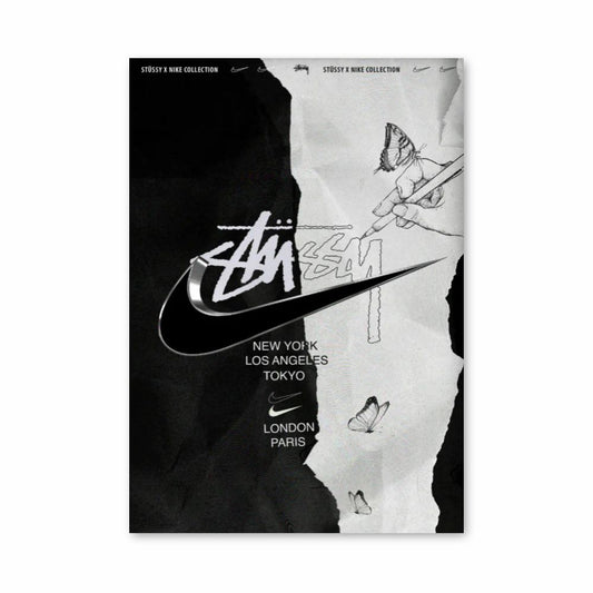 Nike x Stussy Póster