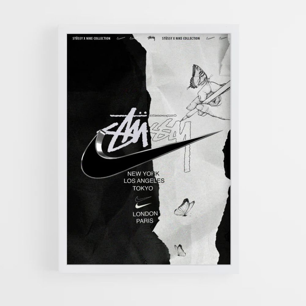 Nike x Stussy Póster