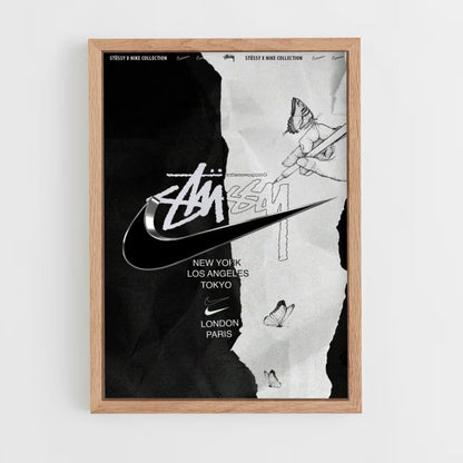 Nike x Stussy Póster