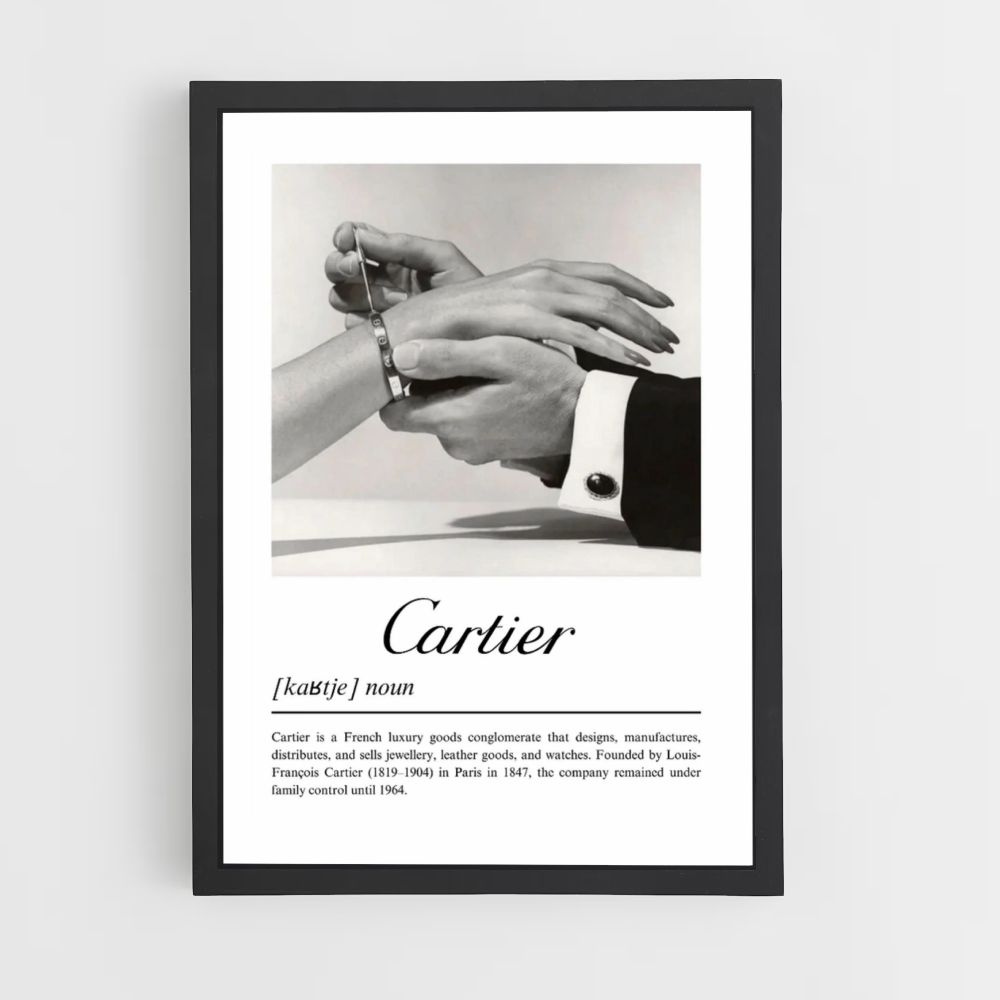 Póster Diario Cartier